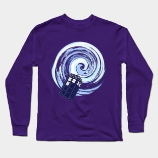 Blue Box Vortex Long Sleeve T-Shirt